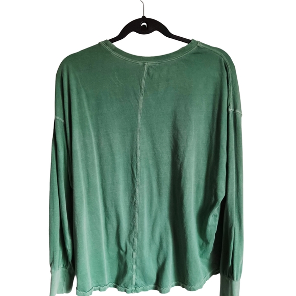 Treasure & Bond Green Long Sleeve Tee - Picture 2 of 5